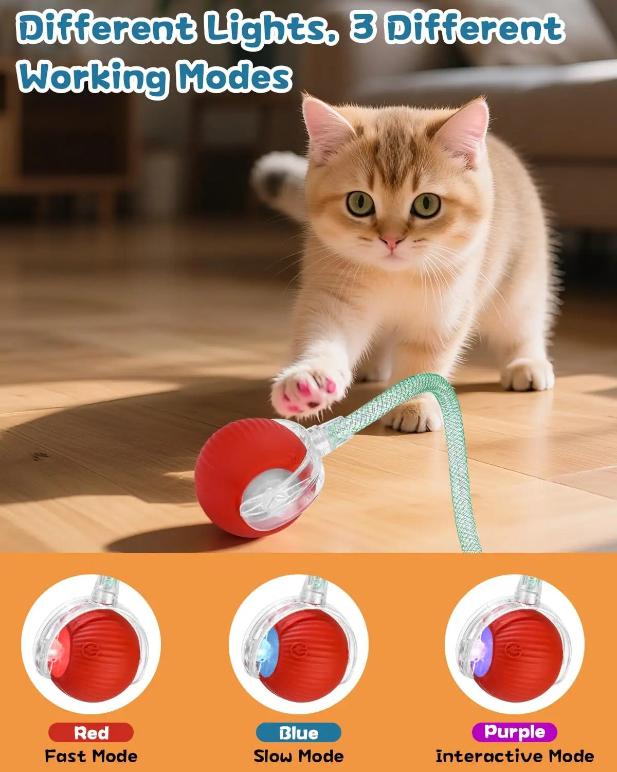 WhiskerChase™ Smart Tail Ball