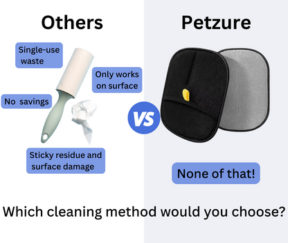 PetZure™ Dual-Sided Pet Hair Removal Gloves