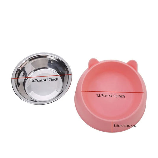TiltEase Stainless Steel Inclined Pet Bowl