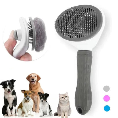 Gentle-Glide Self-Cleaning Slicker Brush