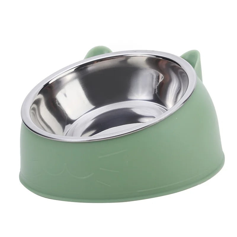TiltEase Stainless Steel Inclined Pet Bowl