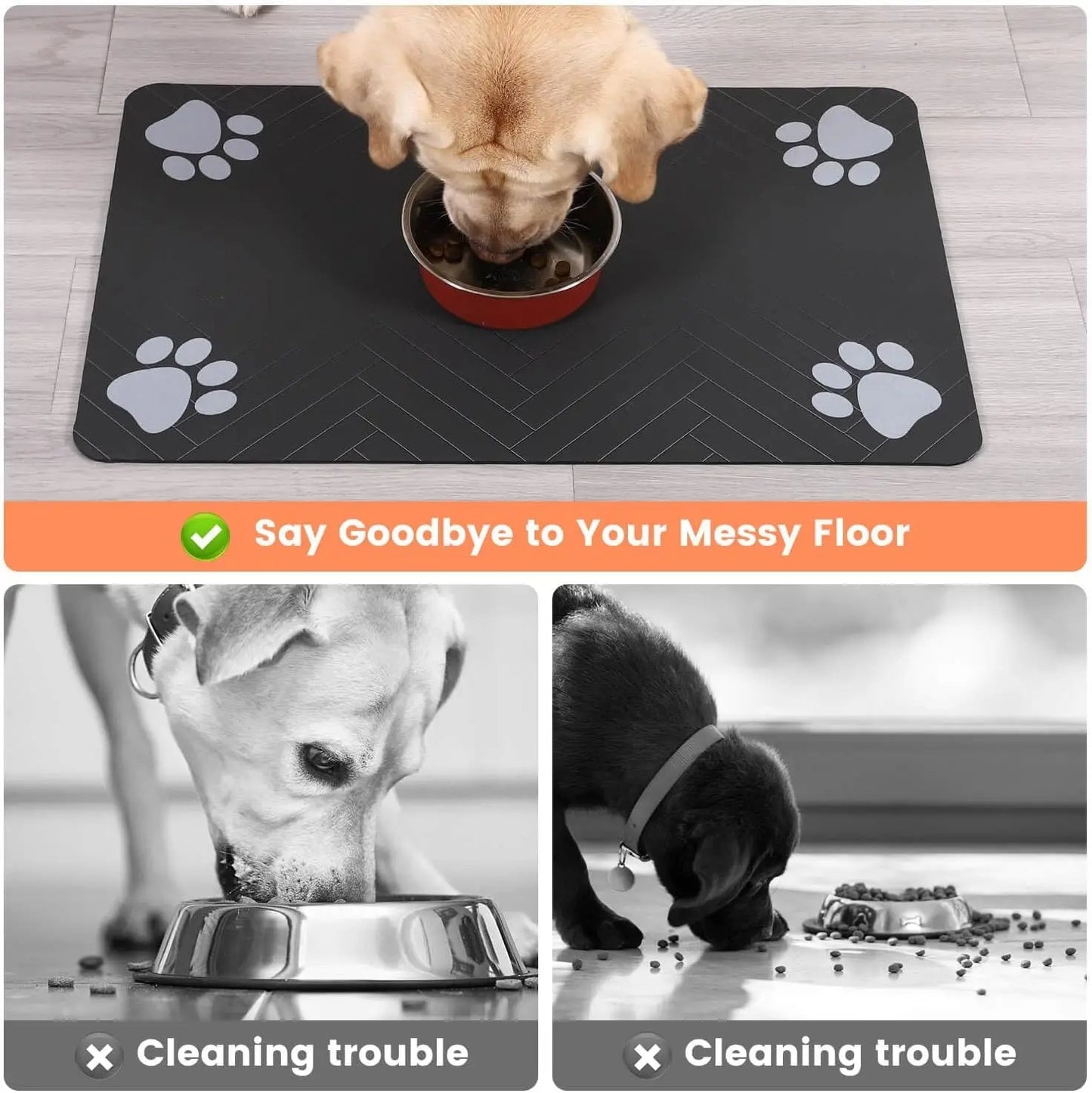 Ultra-Absorbent Pet Feeding Mat