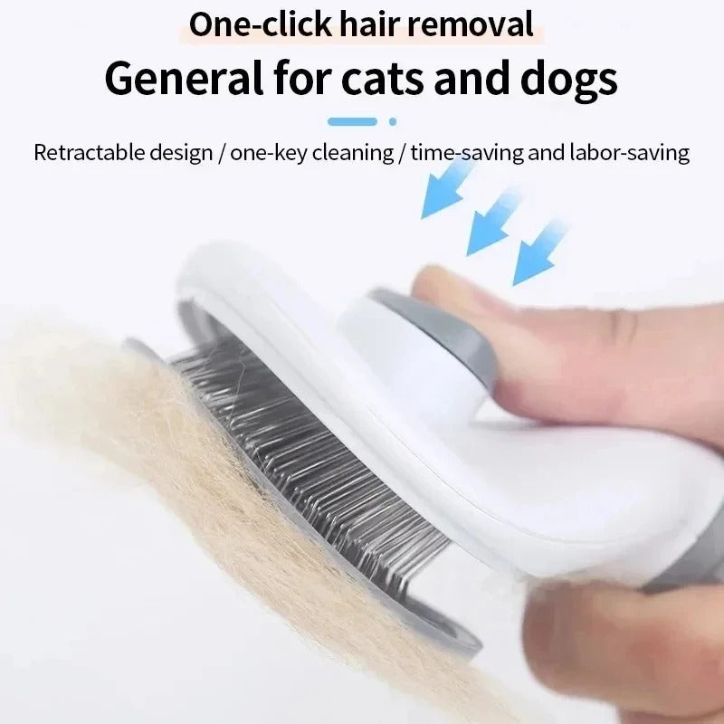 Gentle-Glide Self-Cleaning Slicker Brush