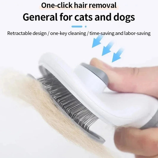 Gentle-Glide Self-Cleaning Slicker Brush
