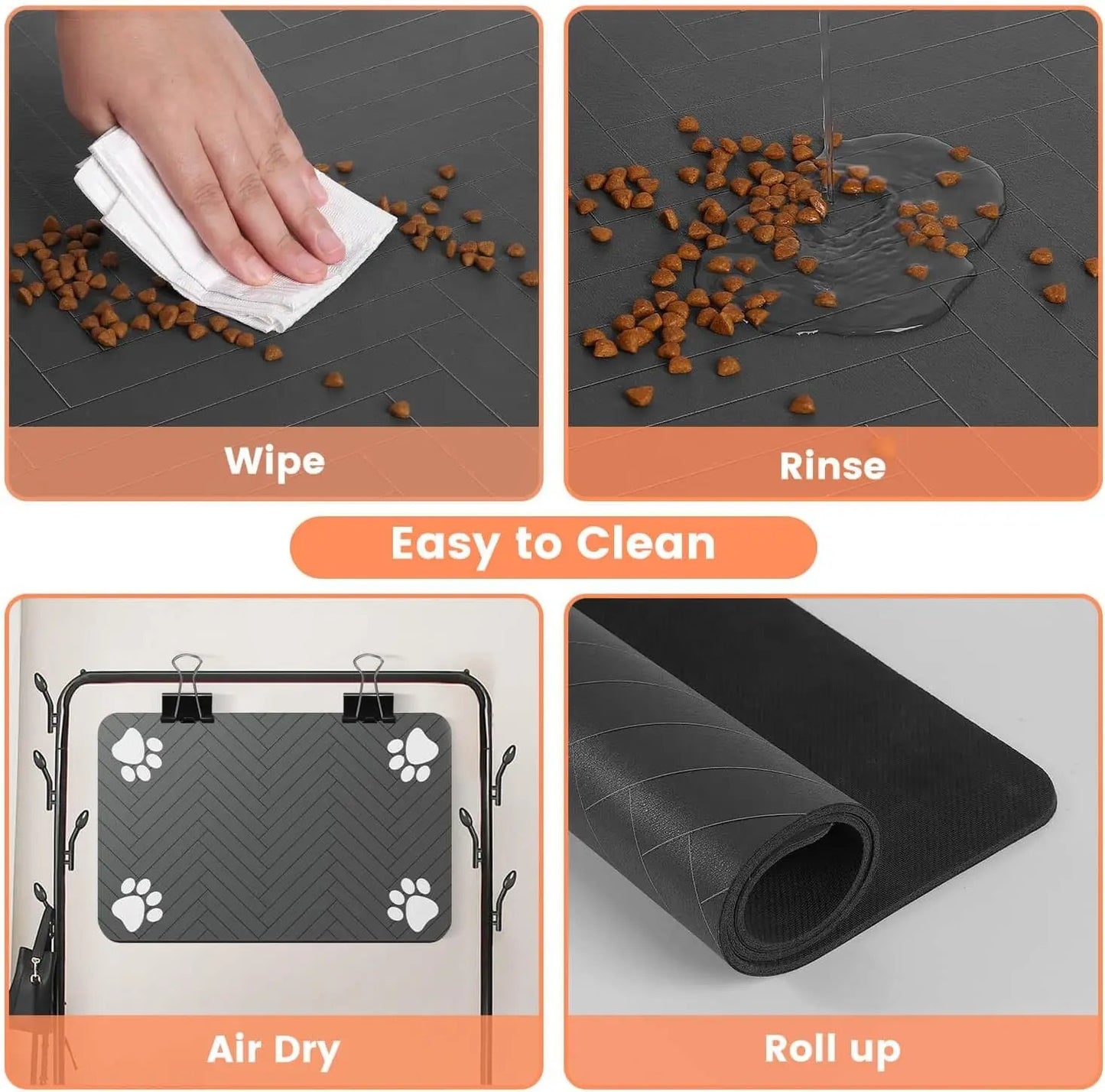 Ultra-Absorbent Pet Feeding Mat