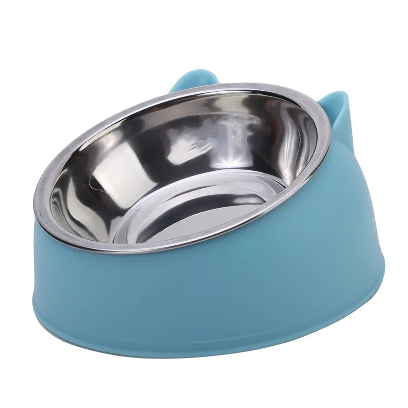 TiltEase Stainless Steel Inclined Pet Bowl