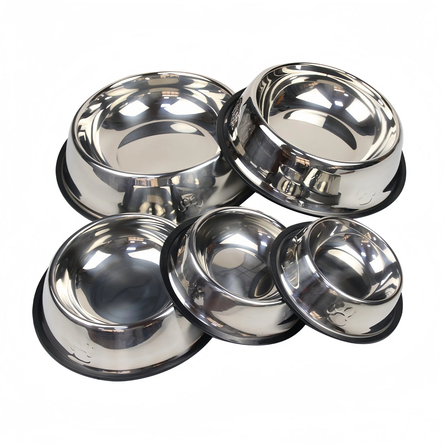 Ultra-Durable Stainless Steel Pet Bowl